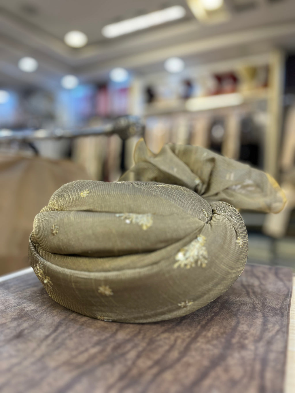 Golden Stardust Turban