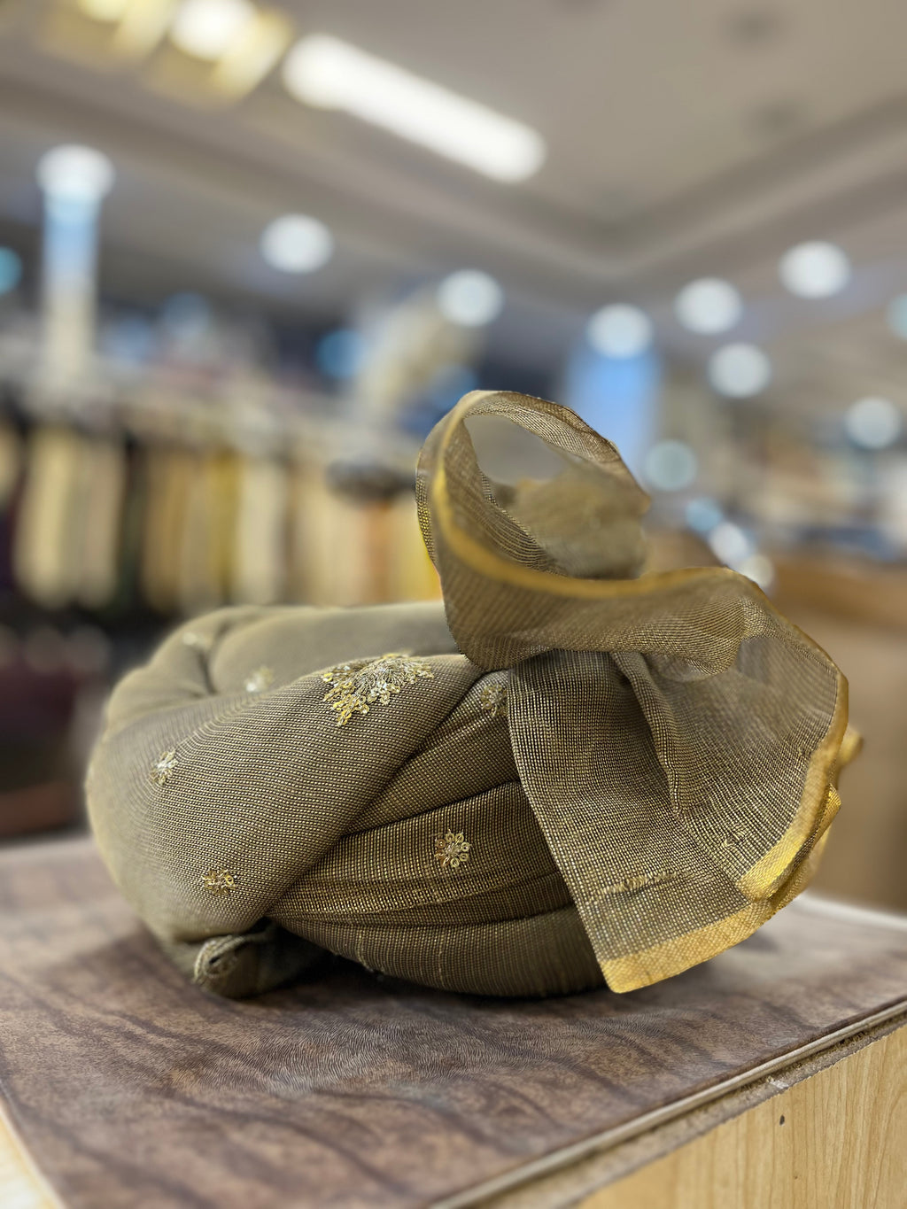 Golden Stardust Turban