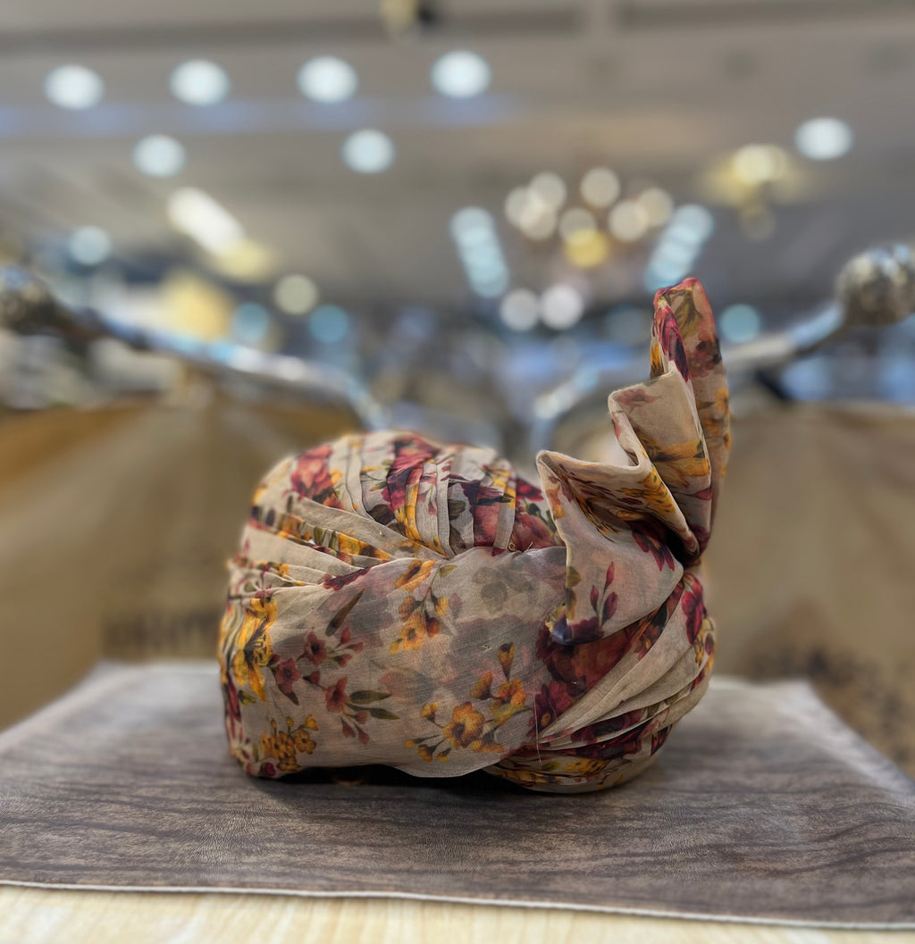 The Autumn Bloom Turban