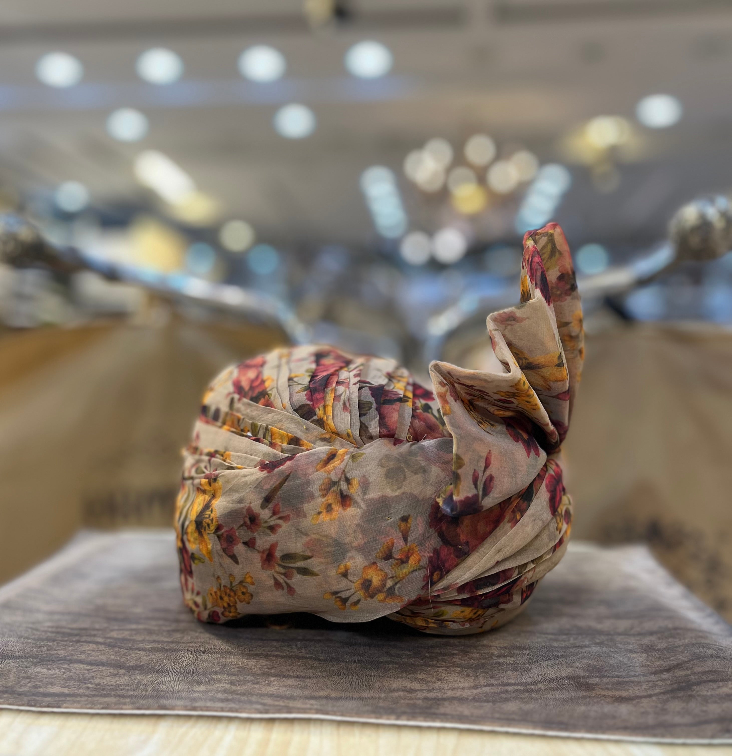 The Autumn Bloom Turban