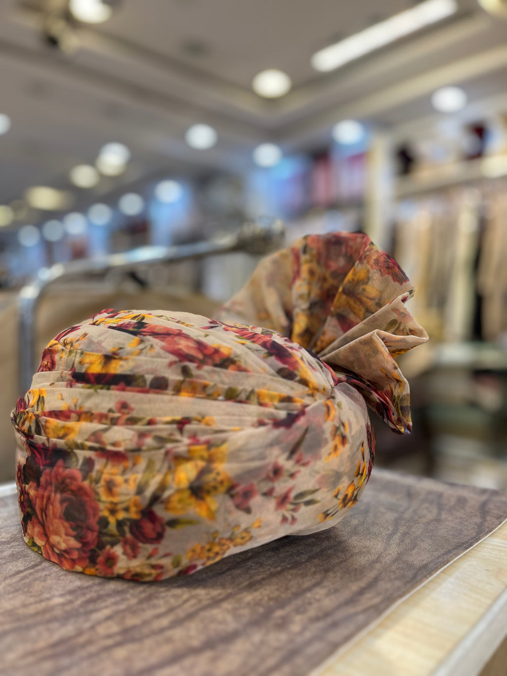 The Autumn Bloom Turban