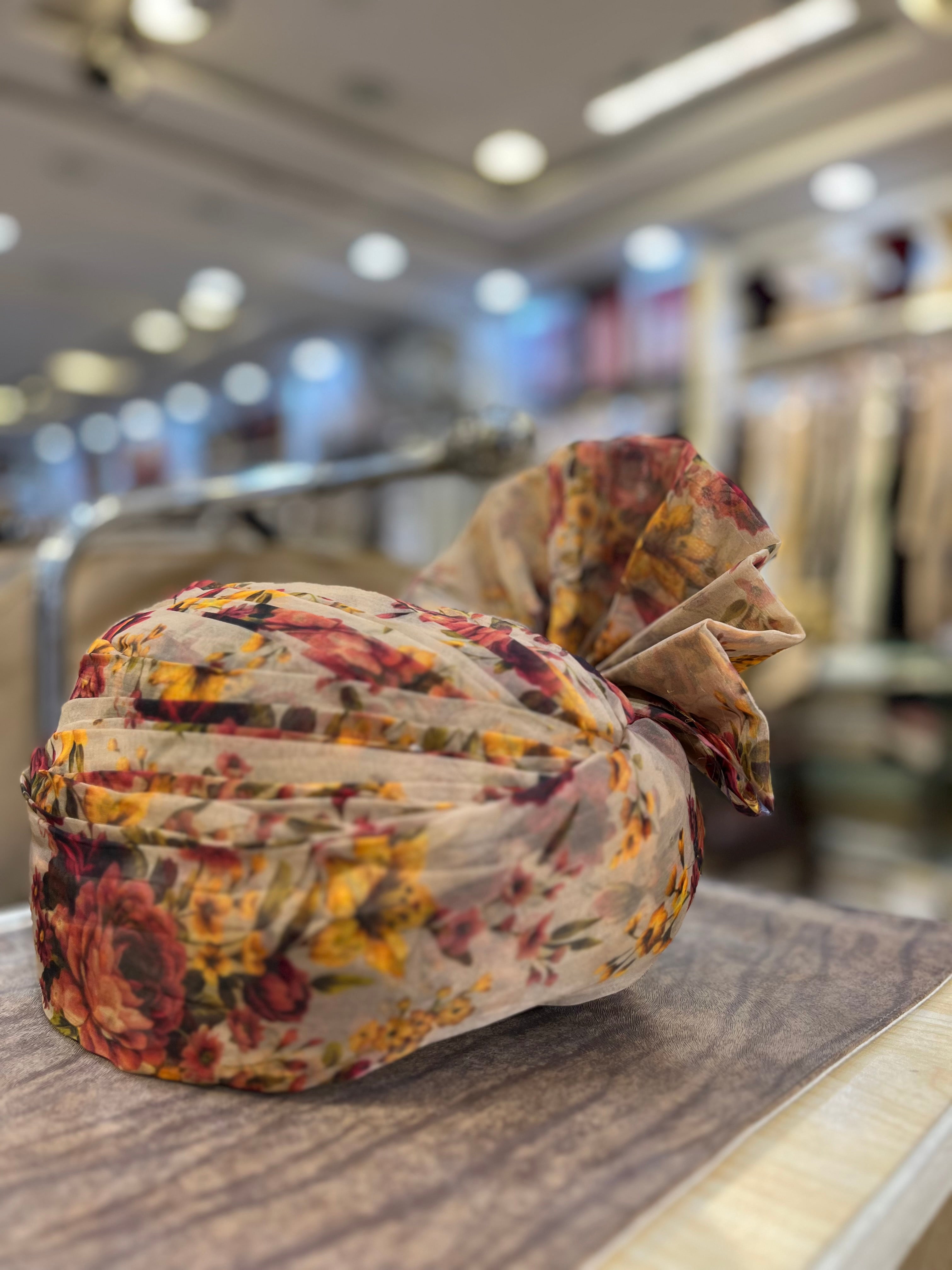 The Autumn Bloom Turban