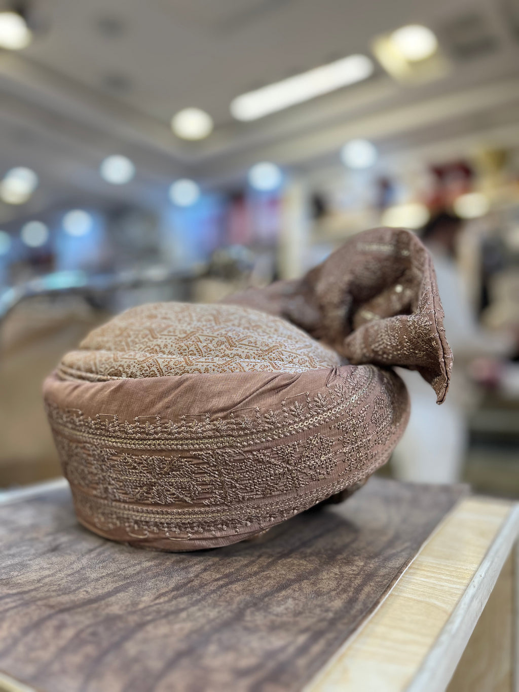 The Rosewgold Ember Turban