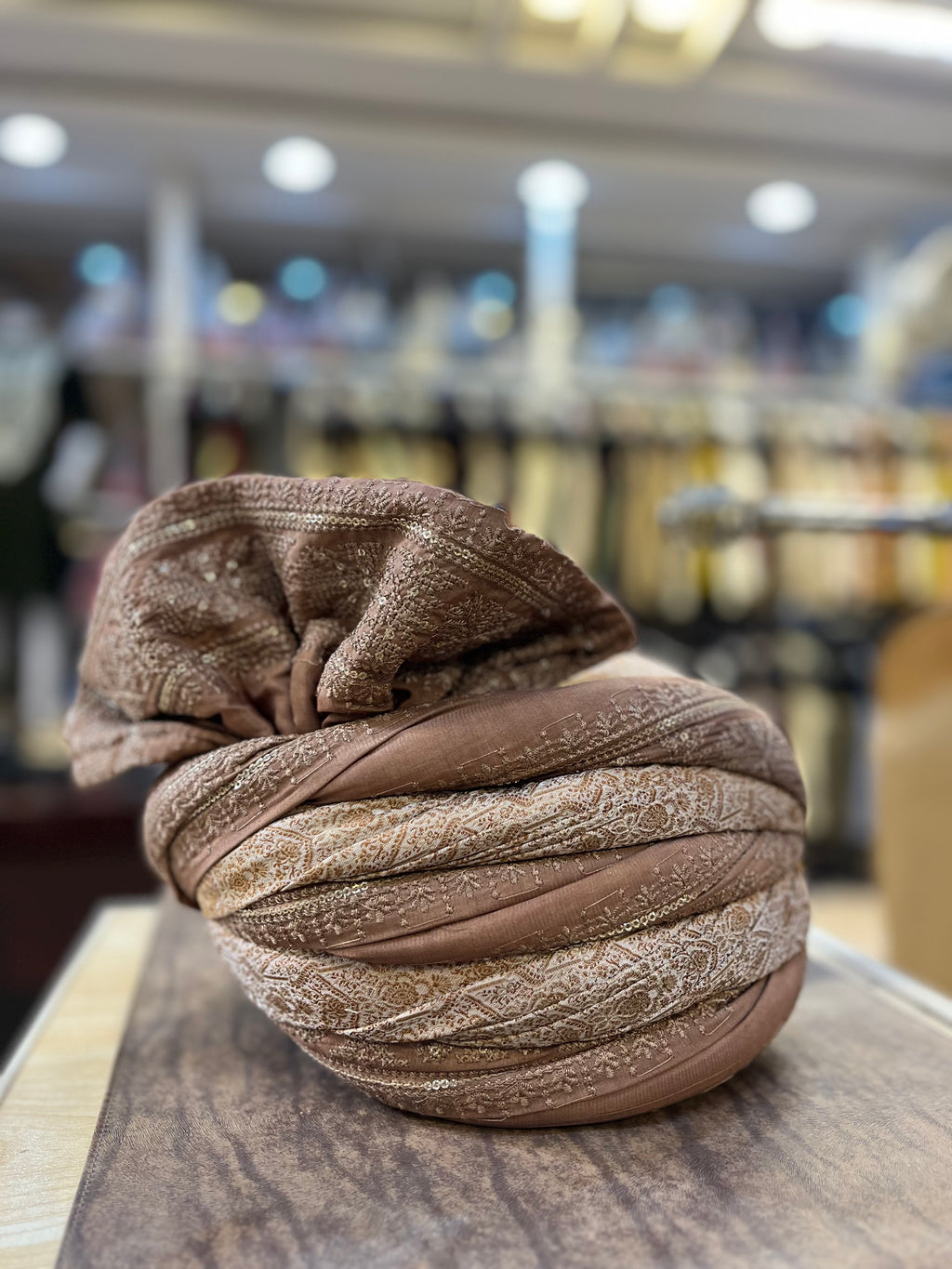 The Rosewgold Ember Turban
