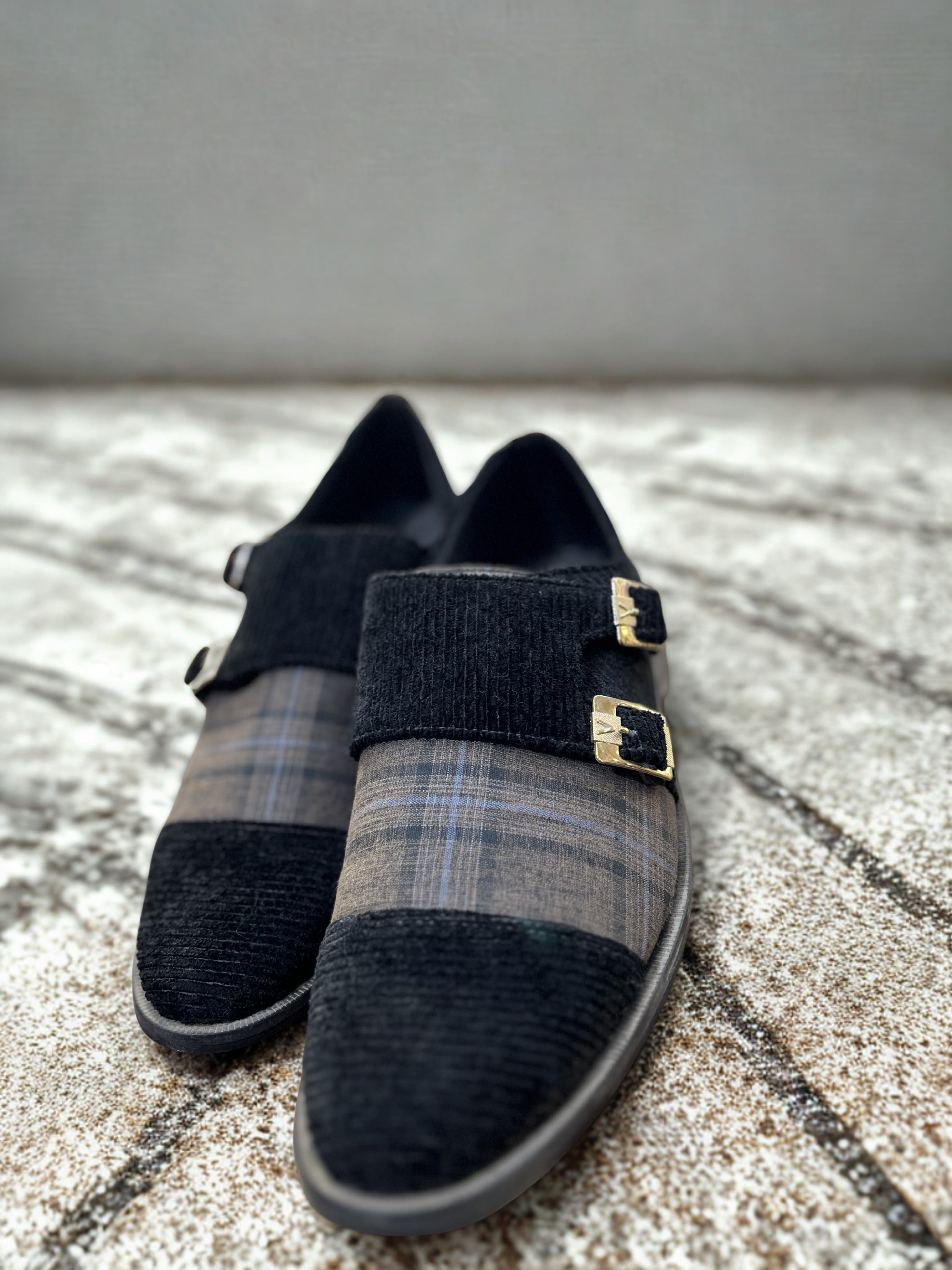 Double Monk Strap Shoes