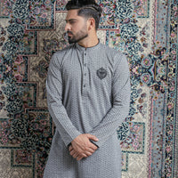 Grey Kurta