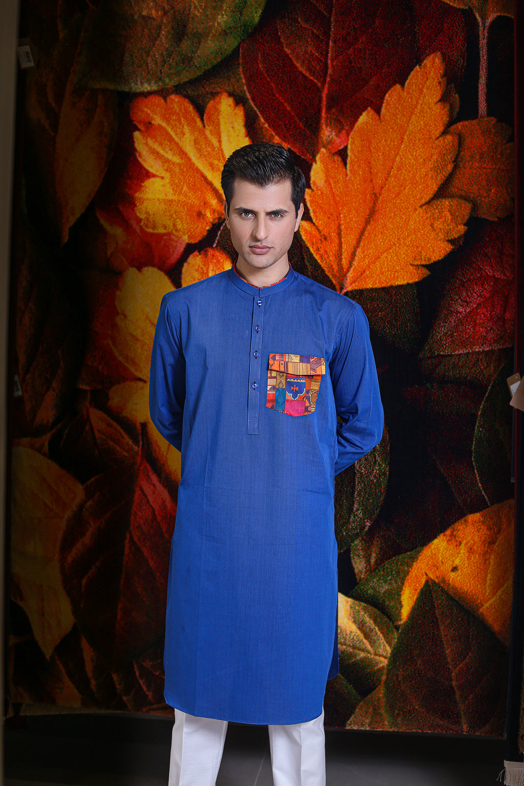 Cobalt Blue Kurta Trouser