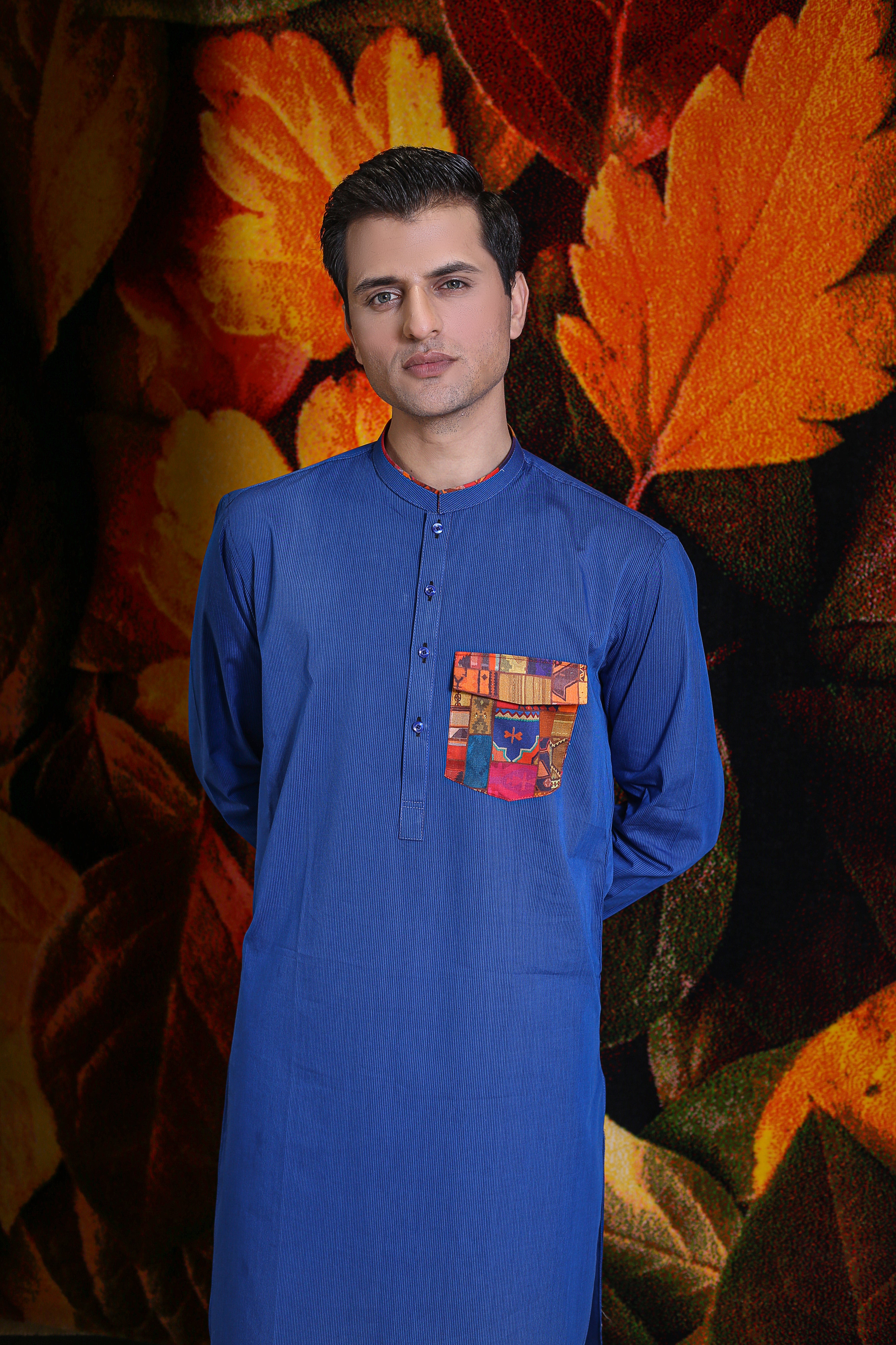 Cobalt Blue Kurta Trouser