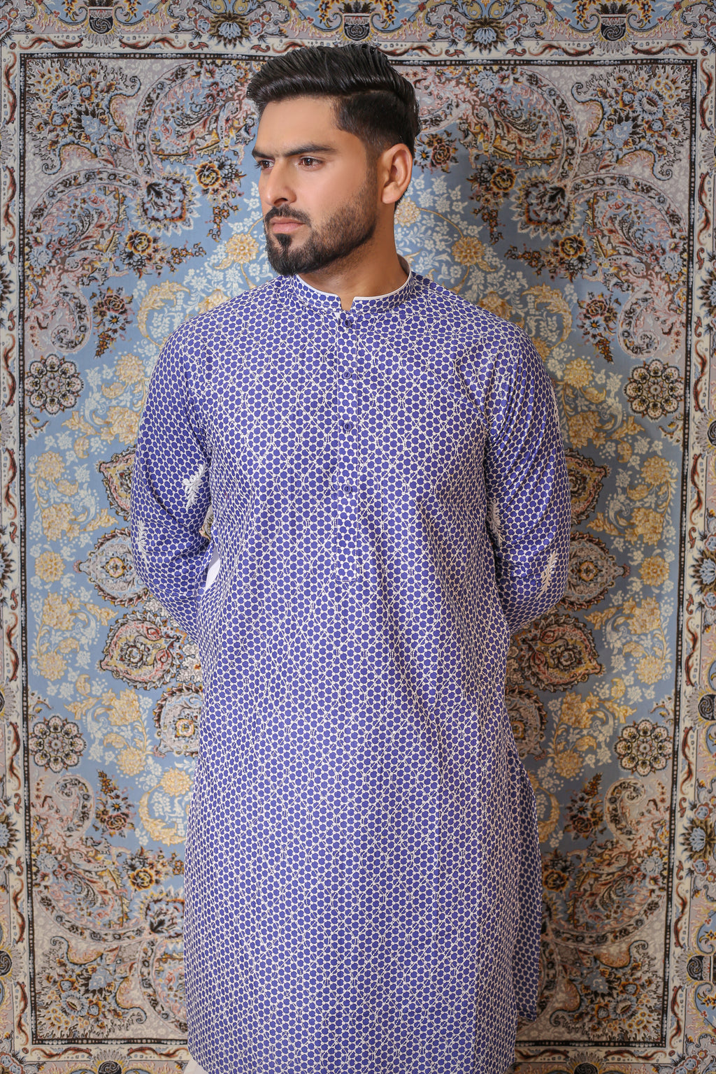 Vibrant Blue Kurta