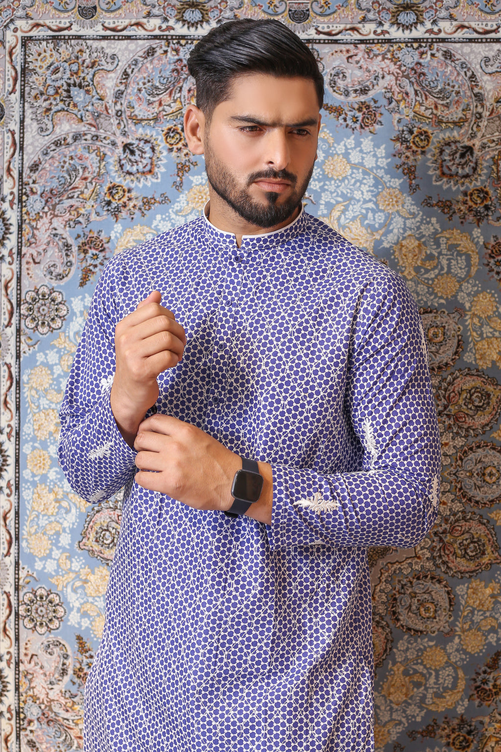 Vibrant Blue Kurta