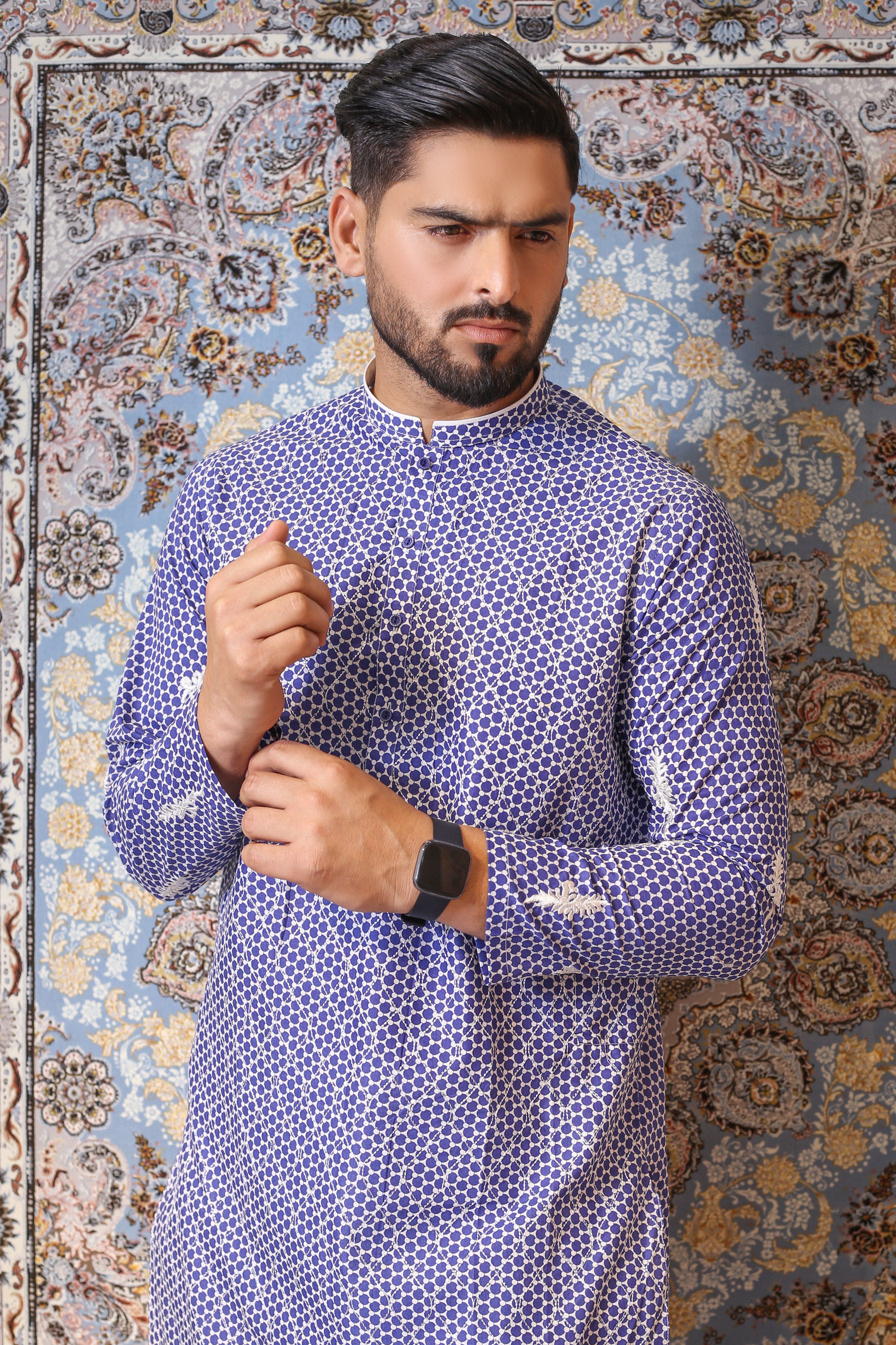 Vibrant Blue Kurta