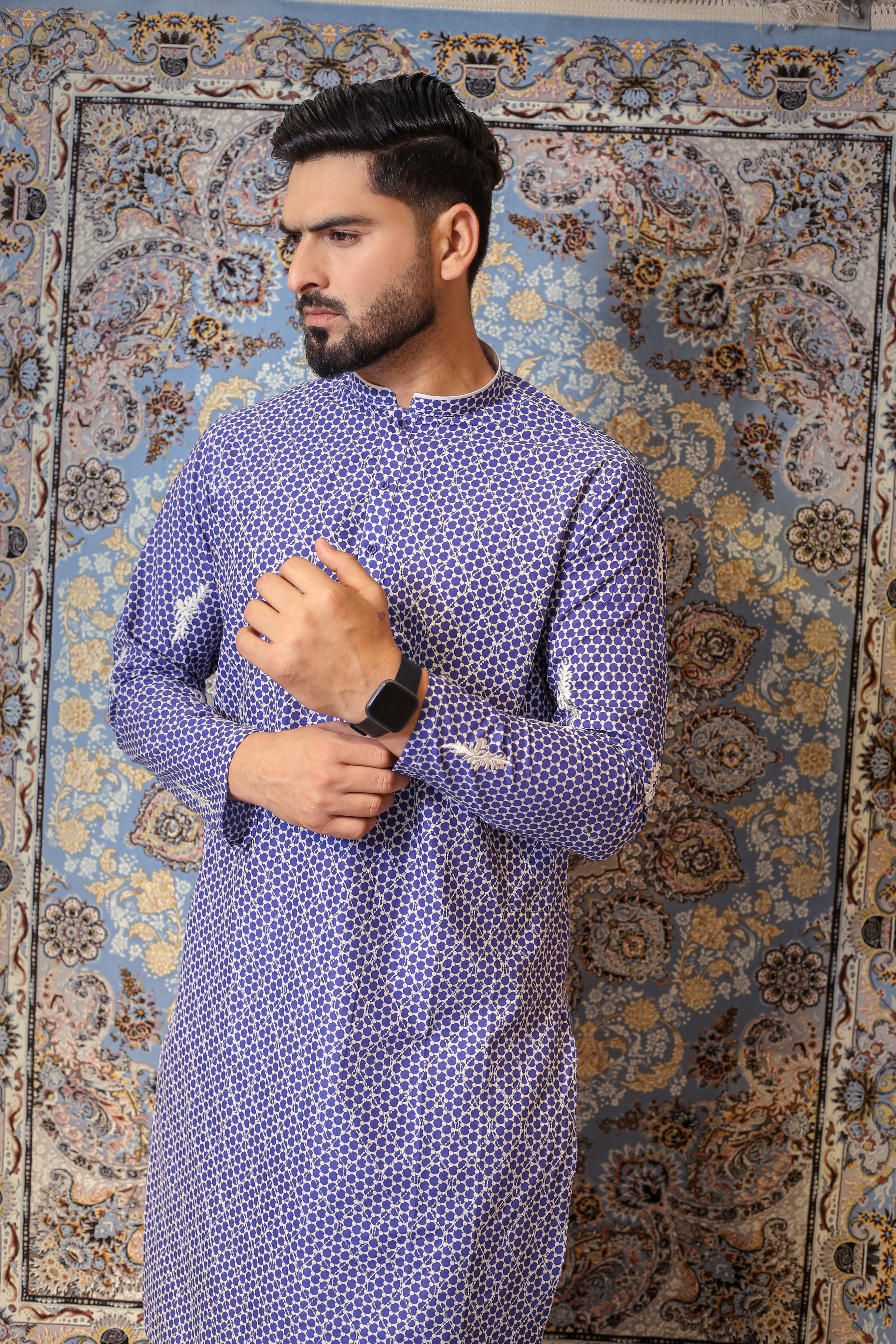 Vibrant Blue Kurta