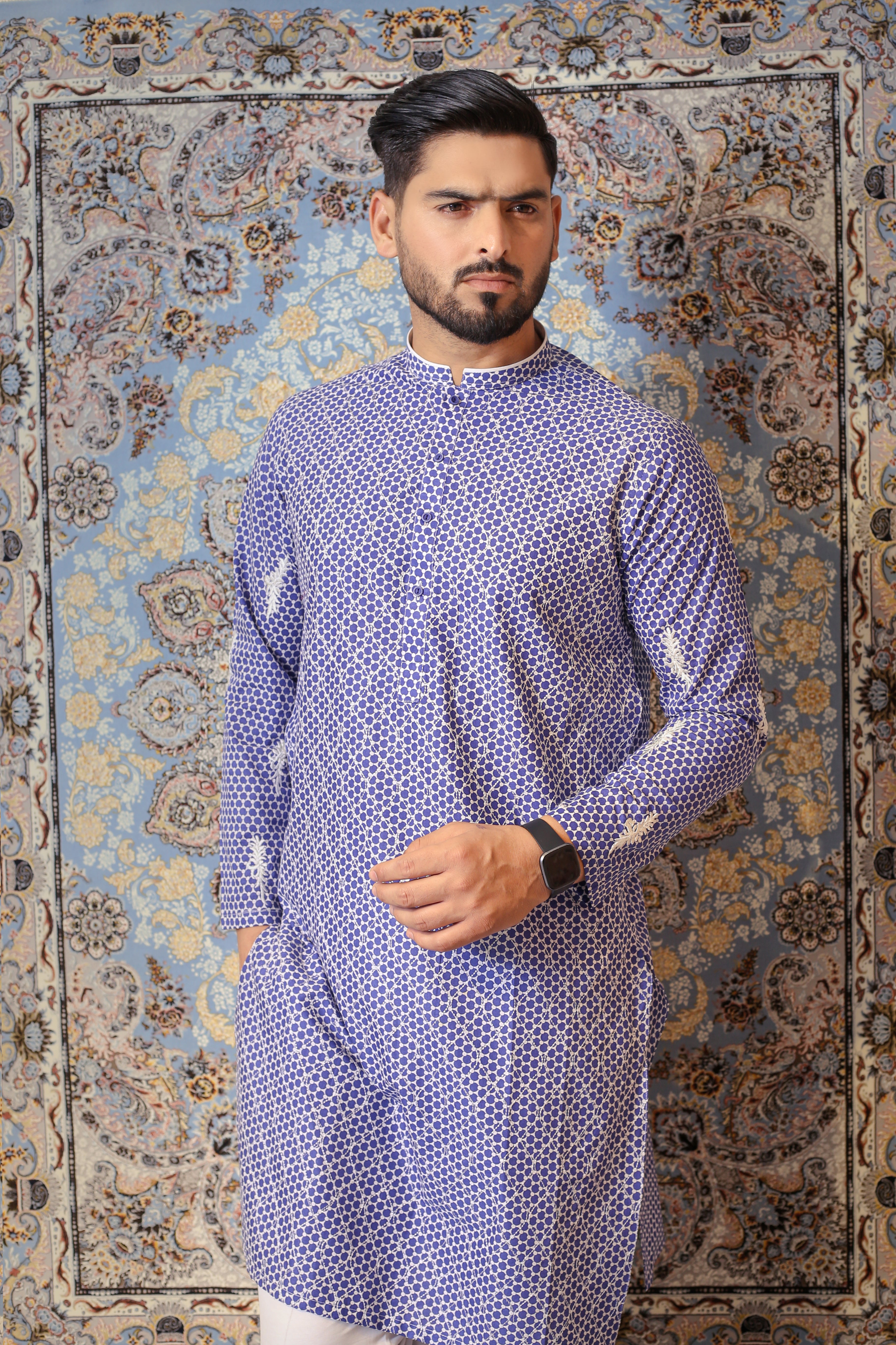 Vibrant Blue Kurta