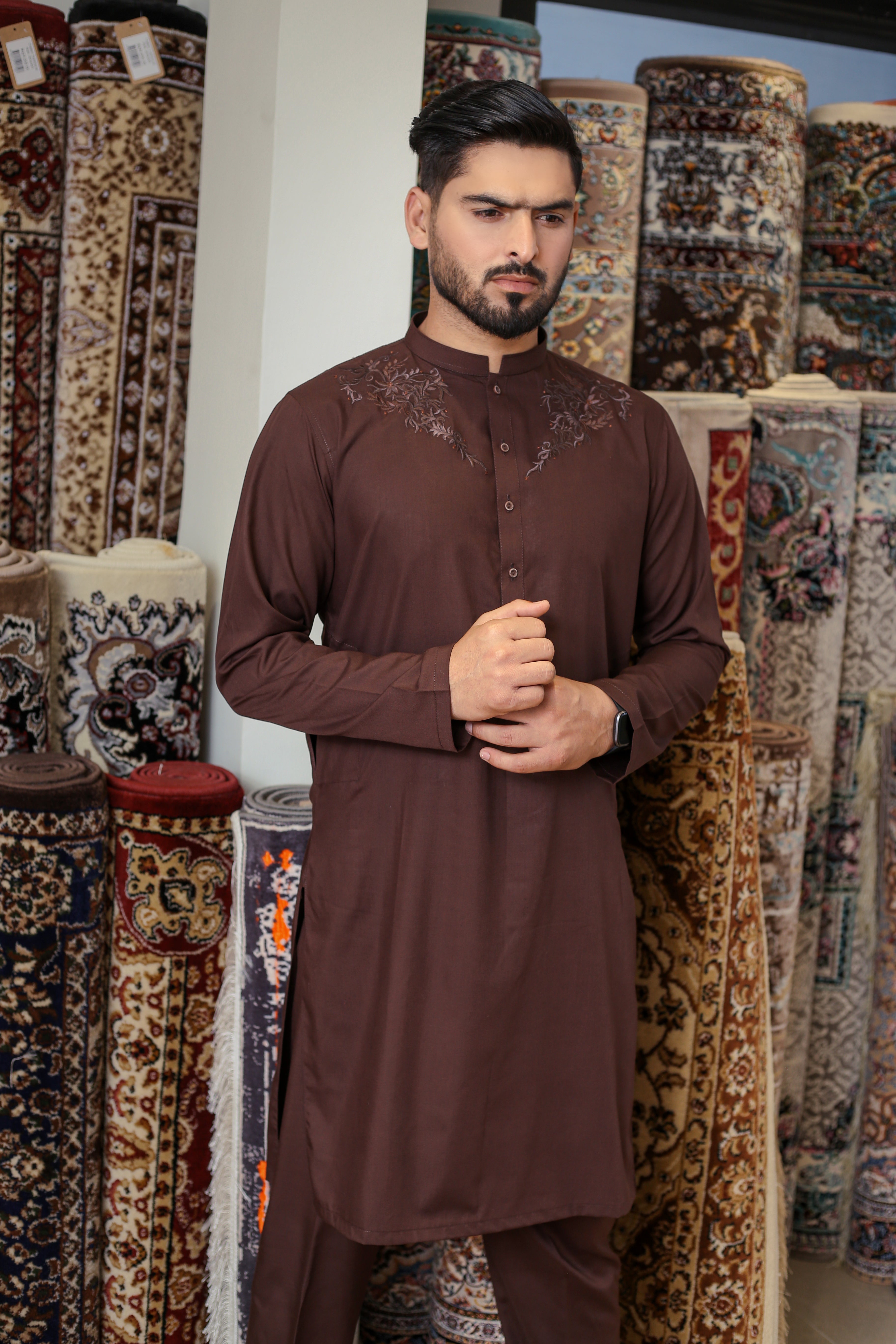 Rich Maroon Kurta