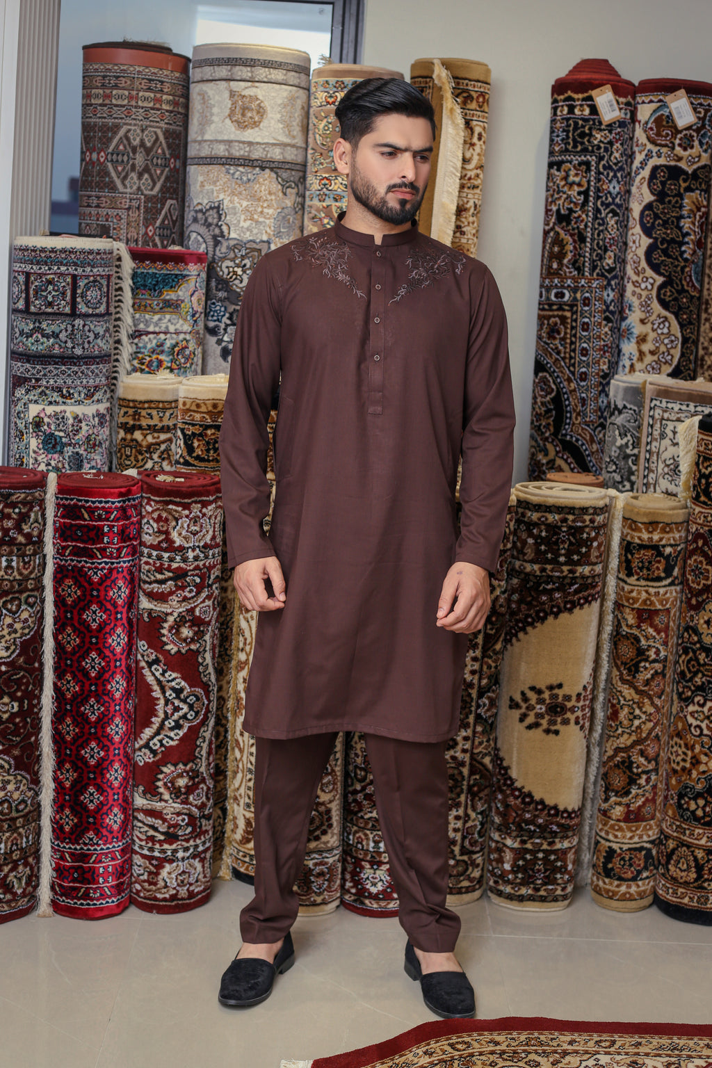 Rich Maroon Kurta