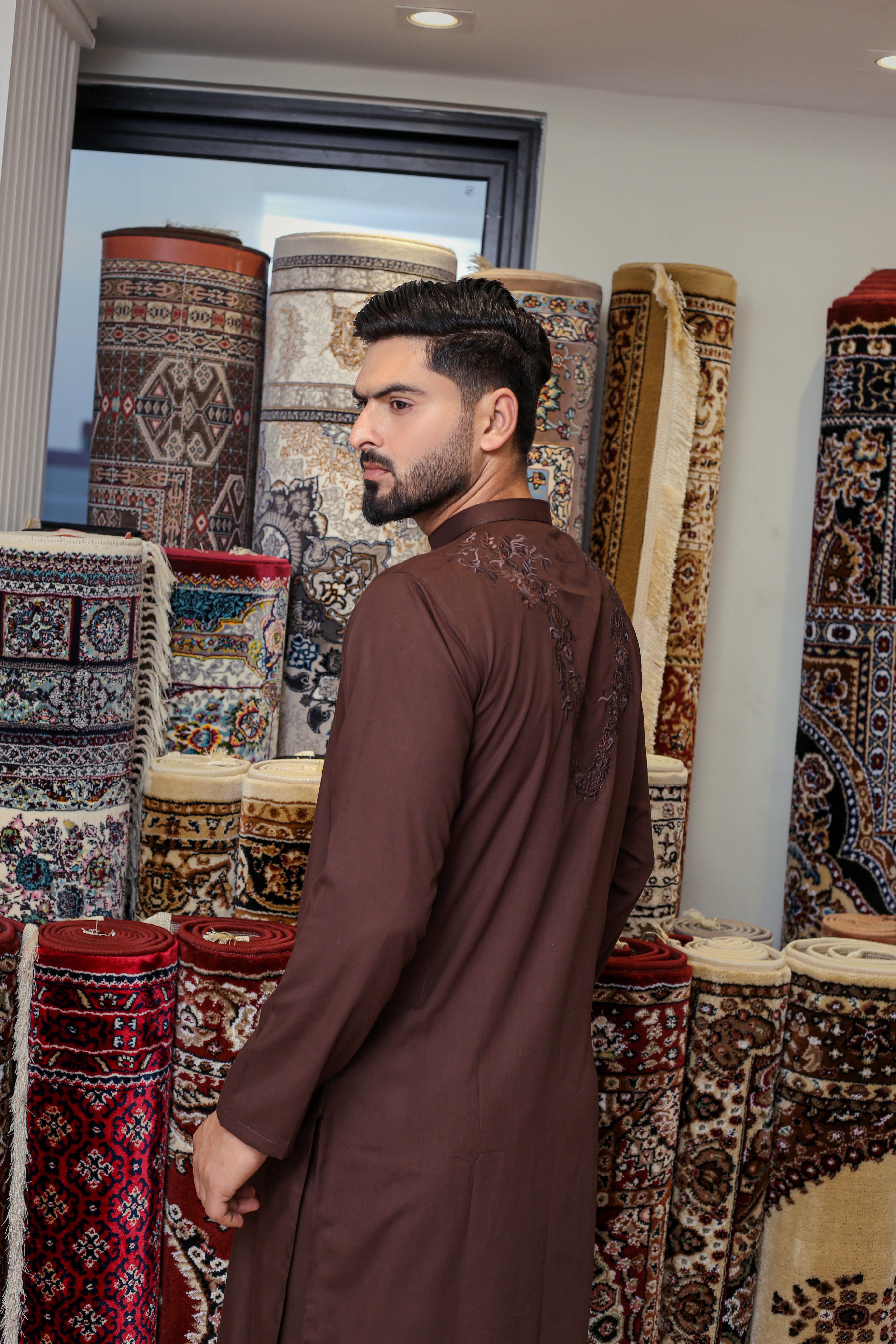 Rich Maroon Kurta