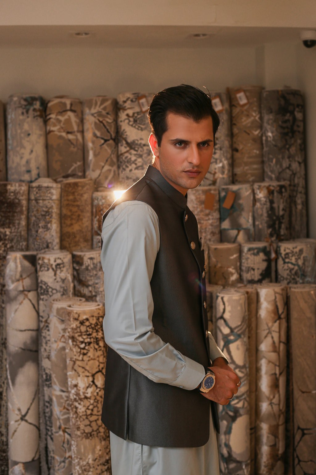 Charcoal Zenith Waist Coat
