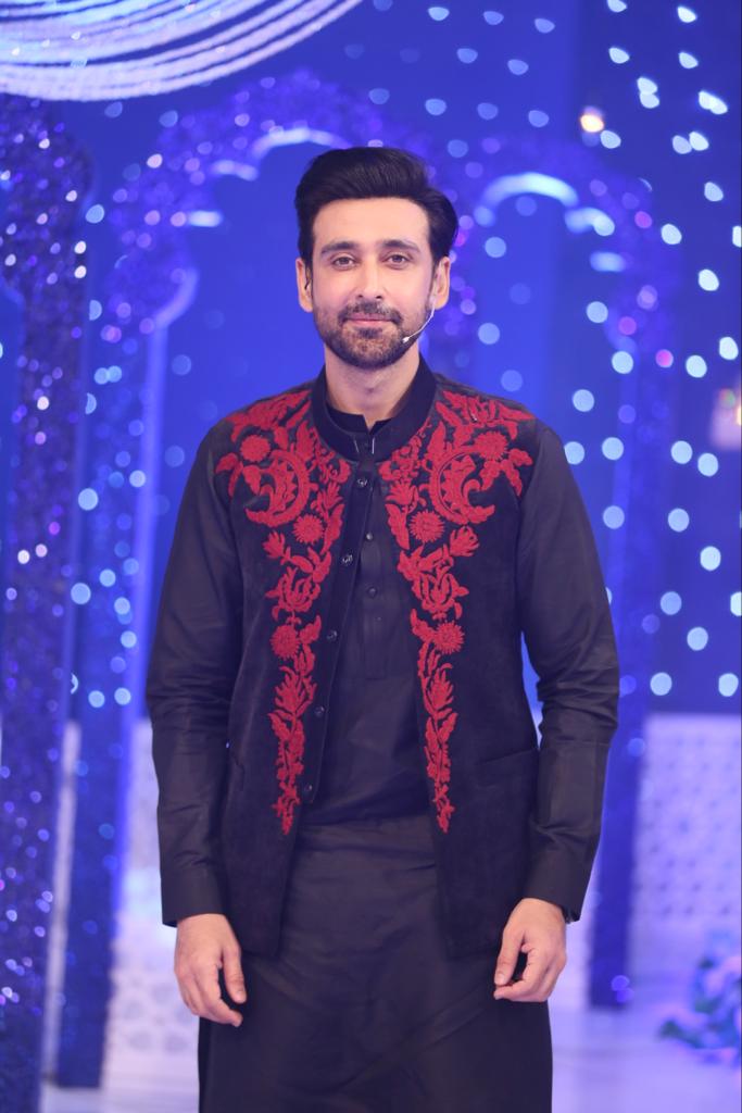 Black Embroided Waist Coat