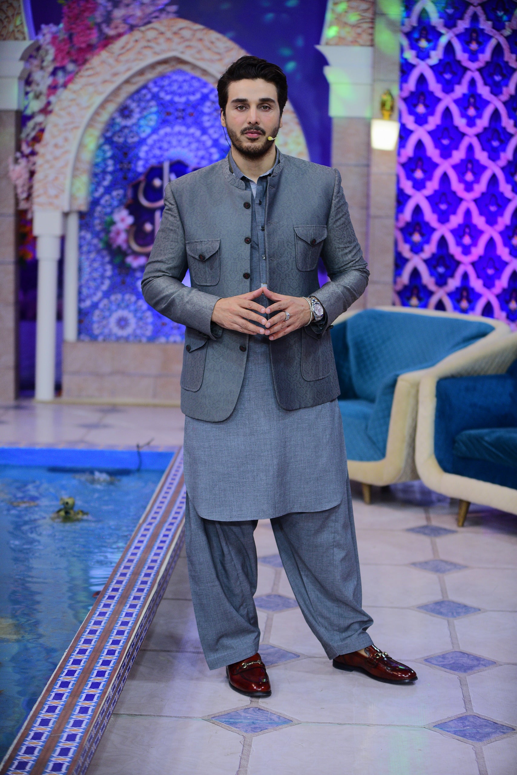 Steel Grey Prince Coat
