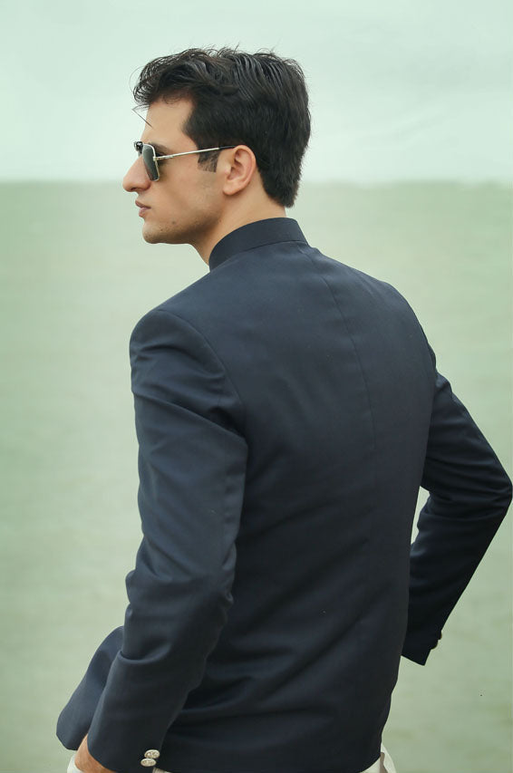 Navy Blue Prince Coat