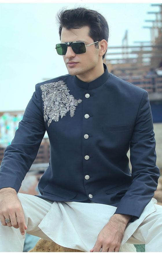 Navy Blue Prince Coat